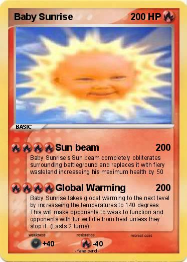 Pokemon Baby Sunrise