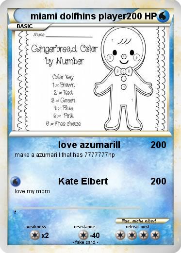 Pokemon miami dolfhins player