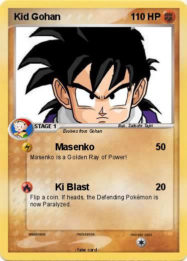 Pokemon Kid Gohan