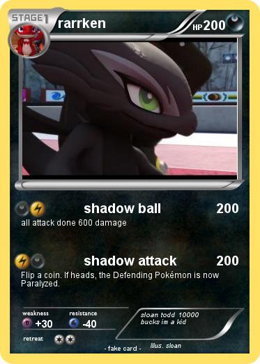 Pokemon rarrken