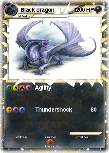 Pokemon Black dragon             1