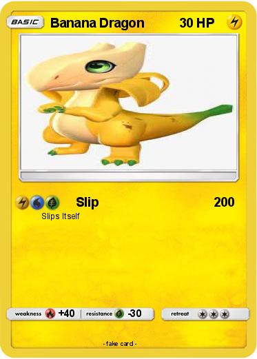 Pokemon Banana Dragon