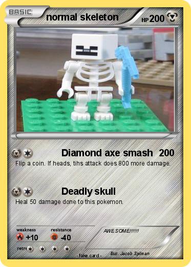 Pokemon normal skeleton