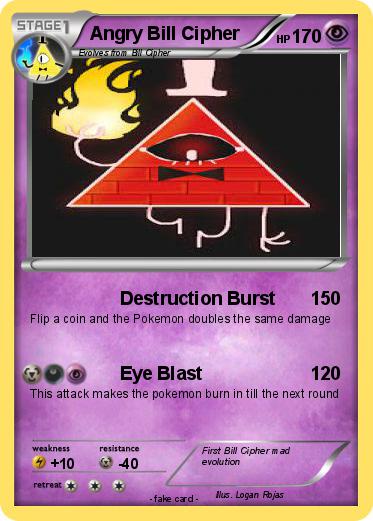 Pokemon Angry Bill Cipher