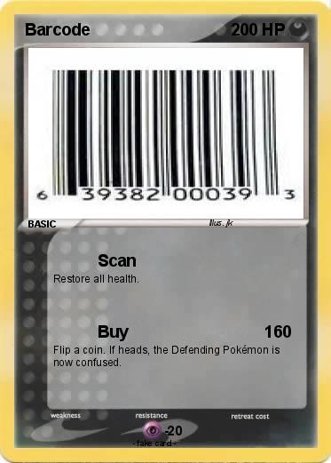 Pokemon Barcode