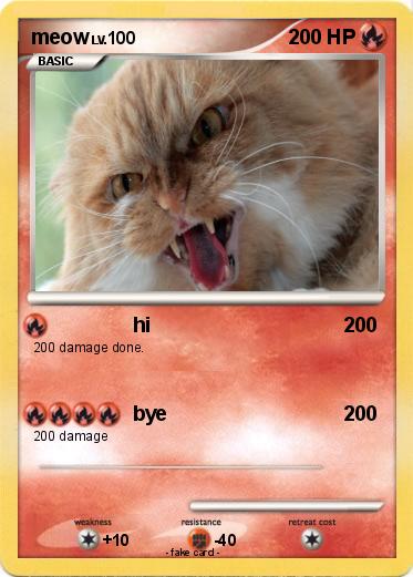 Pokemon meow
