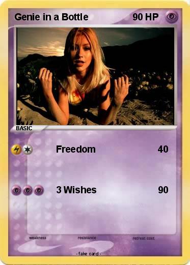 Pokemon Genie in a Bottle