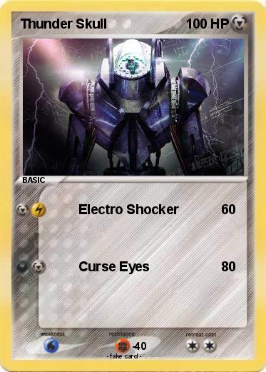Pokemon Thunder Skull