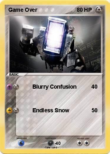 Pokemon Game Over