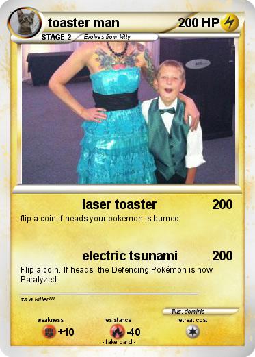 Pokemon toaster man