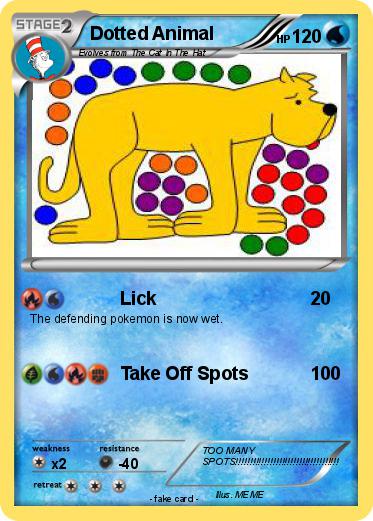Pokemon Dotted Animal