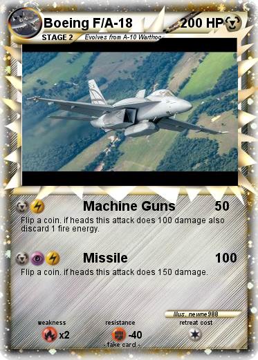 Pokemon Boeing F/A-18
