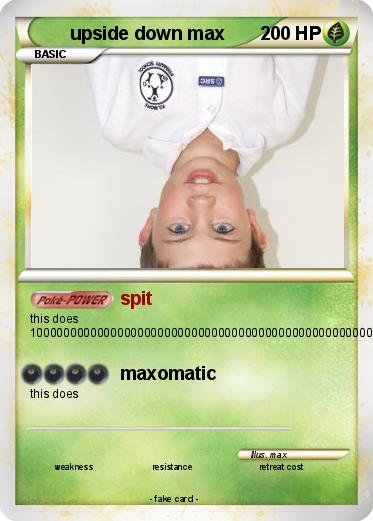 Pokemon upside down max