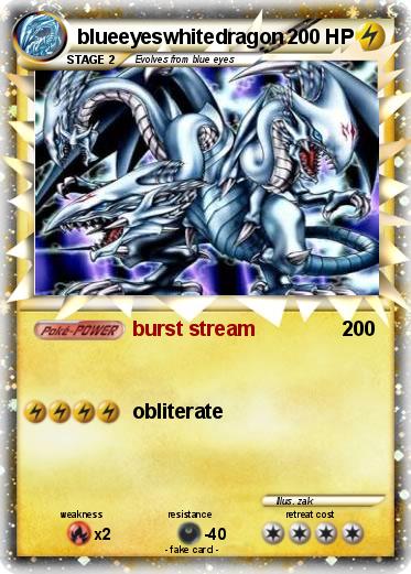Pokemon blueeyeswhitedragon