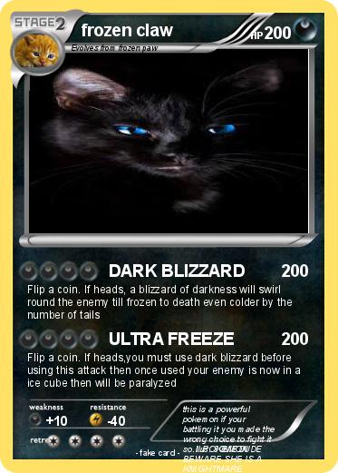 Pokemon frozen claw