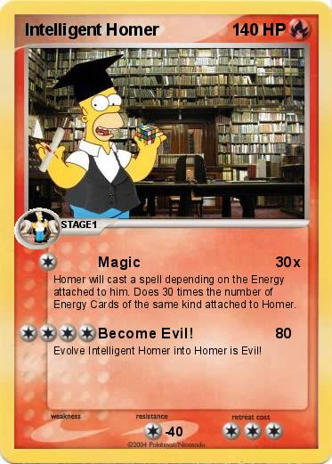 Pokemon Intelligent Homer