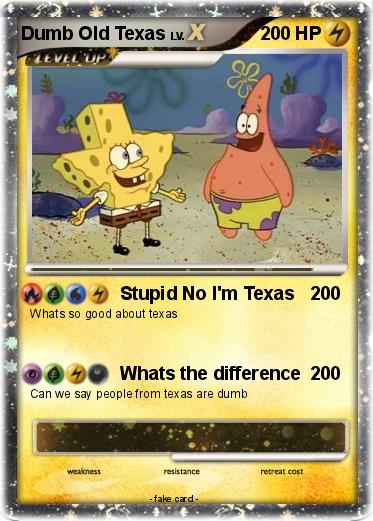 Pokemon Dumb Old Texas