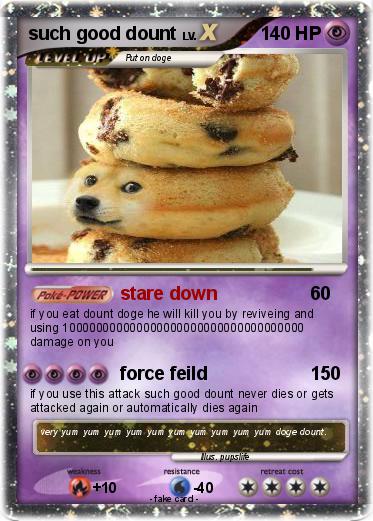 Pokemon such good dount