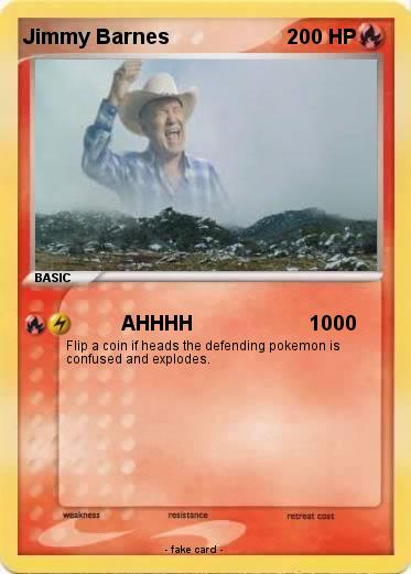 Pokemon Jimmy Barnes