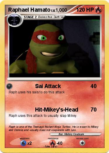 Pokemon Raphael Hamato