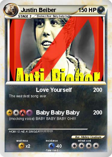 Pokemon Justin Beiber