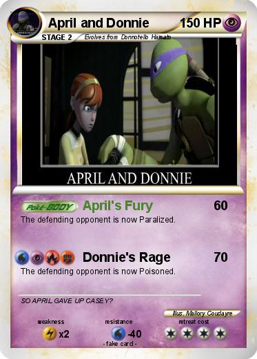 Pokemon April and Donnie