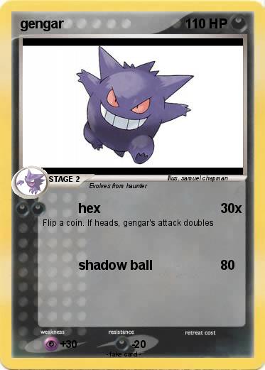 Pokemon gengar