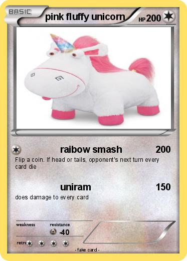Pokemon pink fluffy unicorn