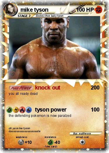 Mike Tyson - Campanha Pokémon