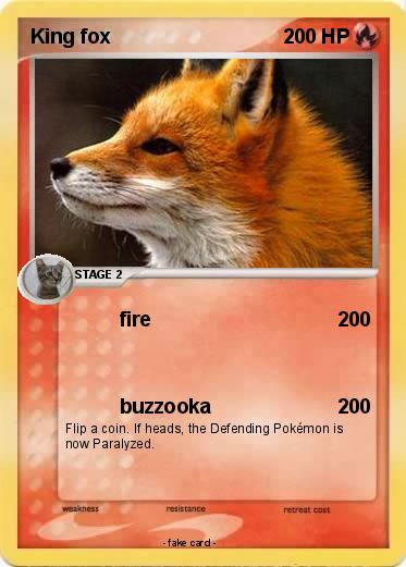 Pokemon King fox
