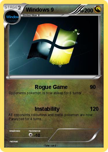 Pokemon Windows 9