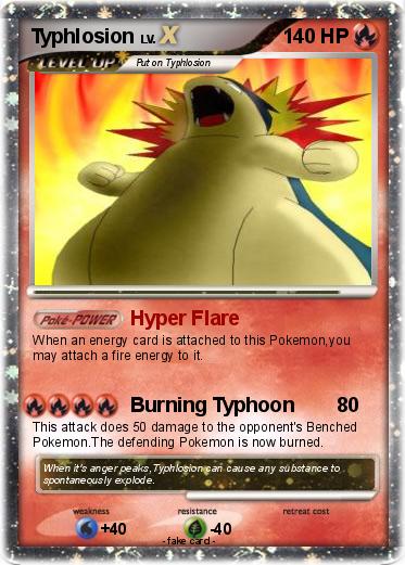 Pokemon Typhlosion
