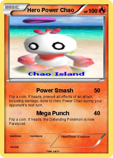 Pokemon Hero Power Chao
