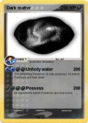 Pokemon Dark matter