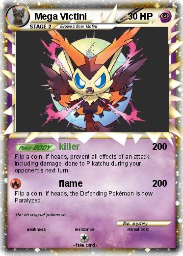 Pokemon Mega Victini
