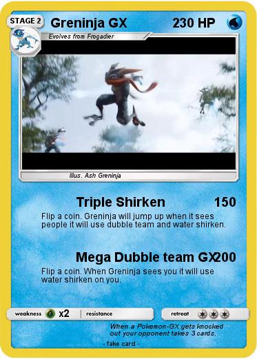 Pokemon Greninja GX             2
