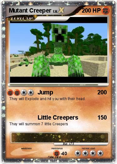 Pokemon Mutant Creeper