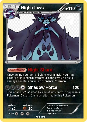 Pokemon Nightclaws