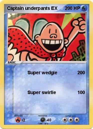 Pokemon Captain underpants EX