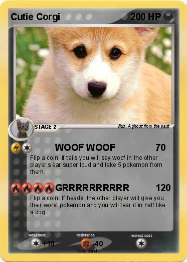 Pokemon Cutie Corgi