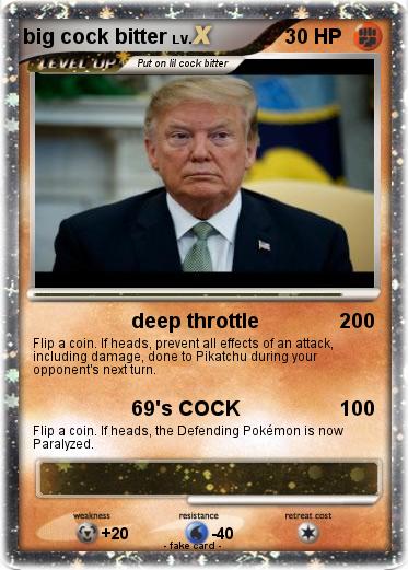 Pokemon big cock bitter