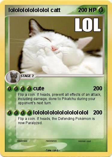 Pokemon lolololololololol catt