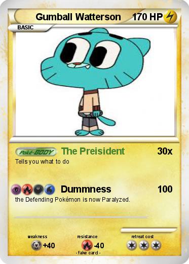 Pokemon Gumball Watterson