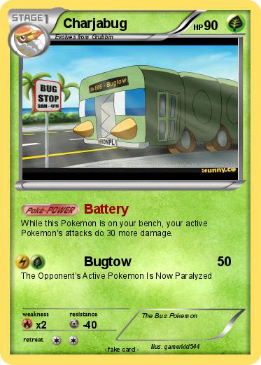 Pokemon Charjabug