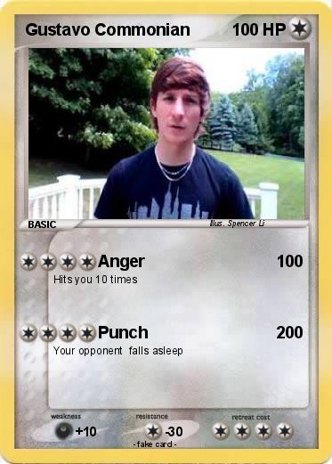 Pokemon Gustavo Commonian