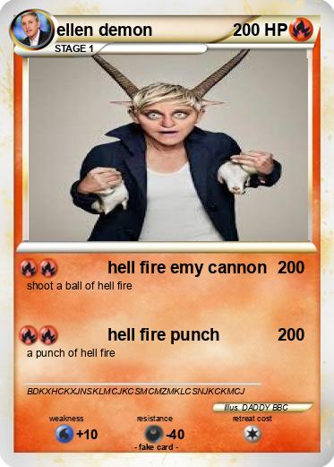 Pokemon ellen demon