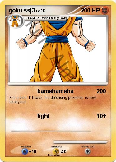 Pokemon goku ssj3