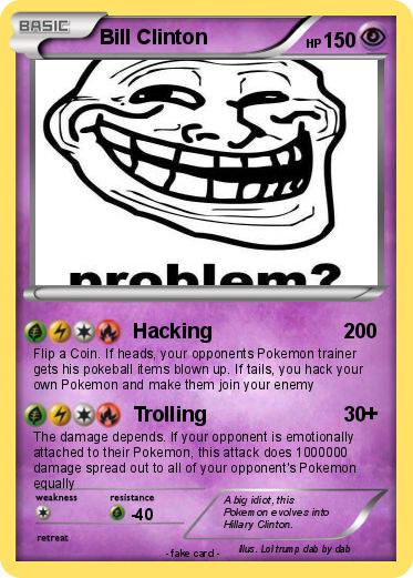 Pokemon Bill Clinton