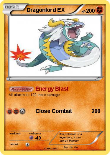 Pokemon Dragonlord EX