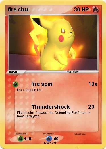 Pokemon fire chu